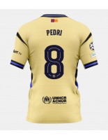 Moške Nogometnih dresov Barcelona Pedri Gonzalez #8 Gostujoči 2025-26 Kratki rokavi Moške Nogometnih dresov Barcelona Pedri Gonzalez #8 Gostujoči 2025-26 Kratki rokavi